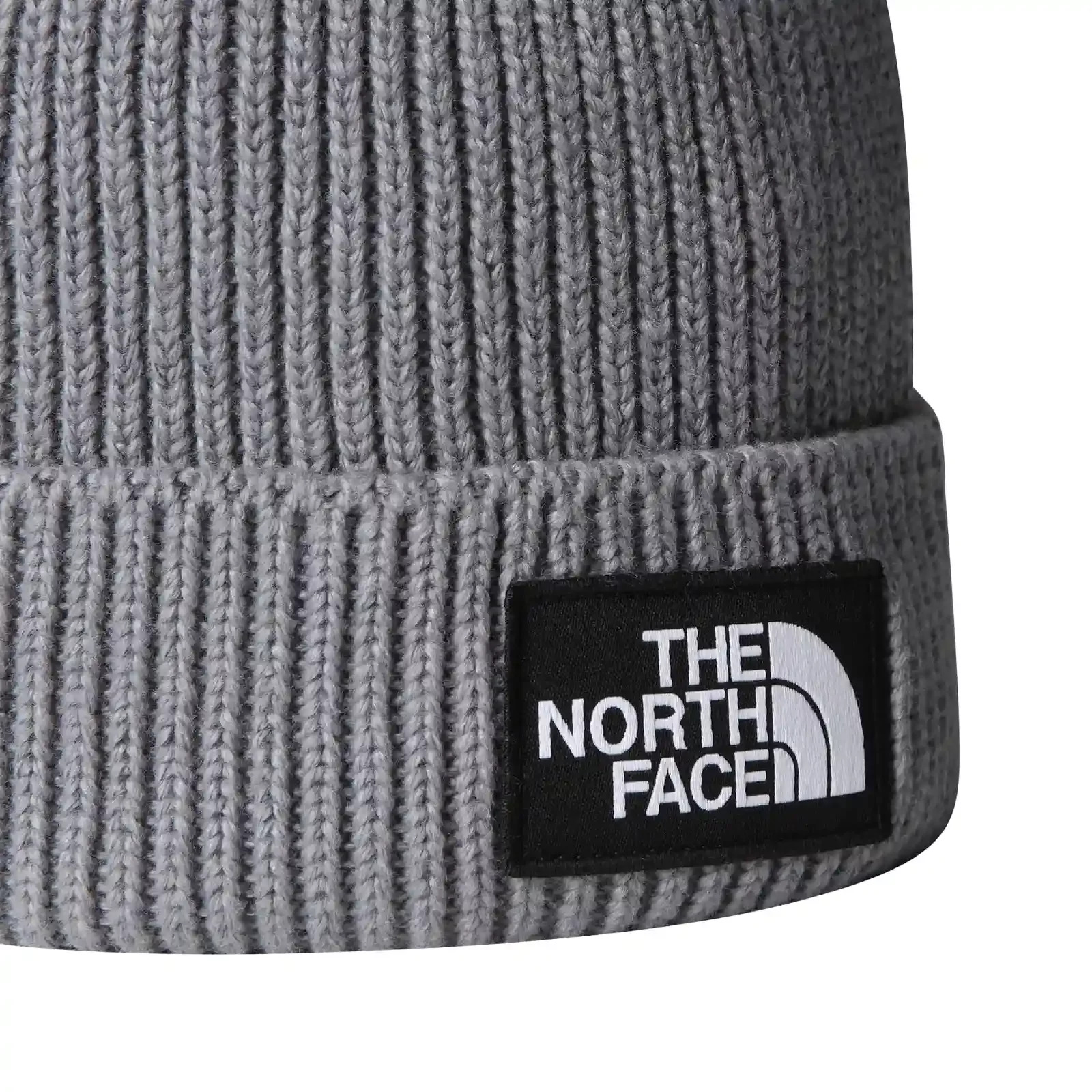 Logo Box Cuffed Beanie "Medium Grey Heather" - 2