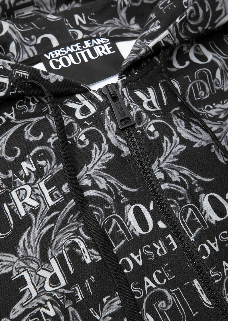 VERSACE JEANS COUTURE Logo Couture Zip Hoodie outlook