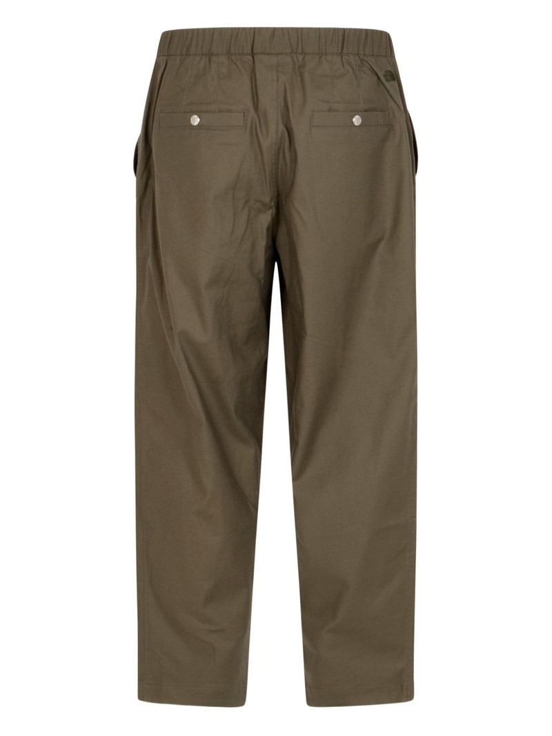 The North Face logo-embroidered elastic-waist trousers outlook