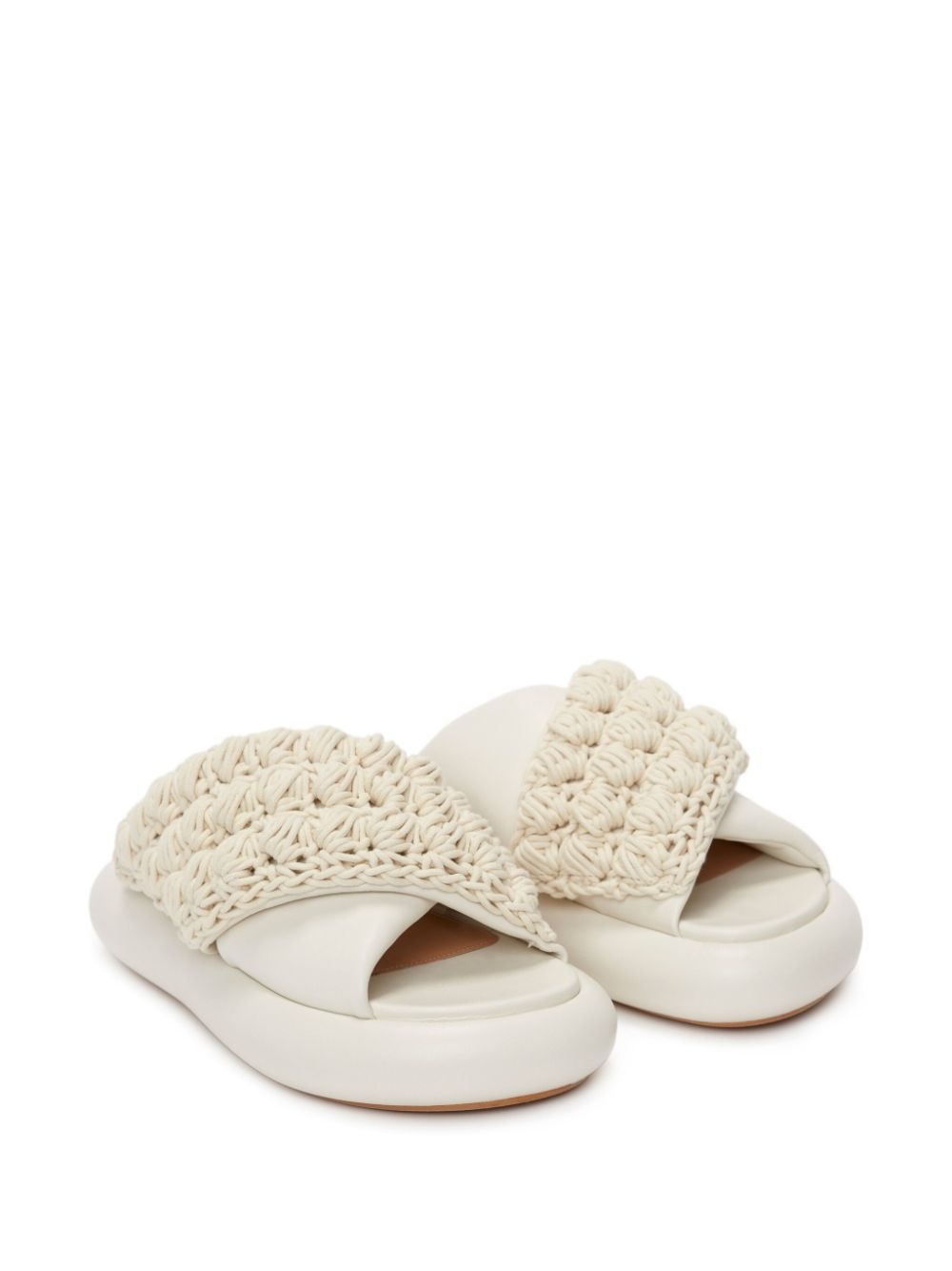 POPCORN TWIST PLATFORM SANDALS - 2