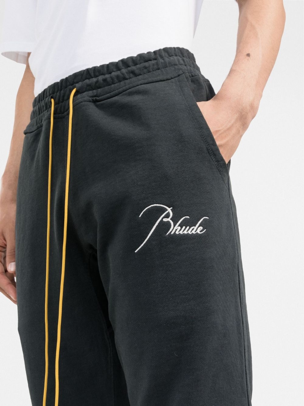 logo-embroidered track pants - 5