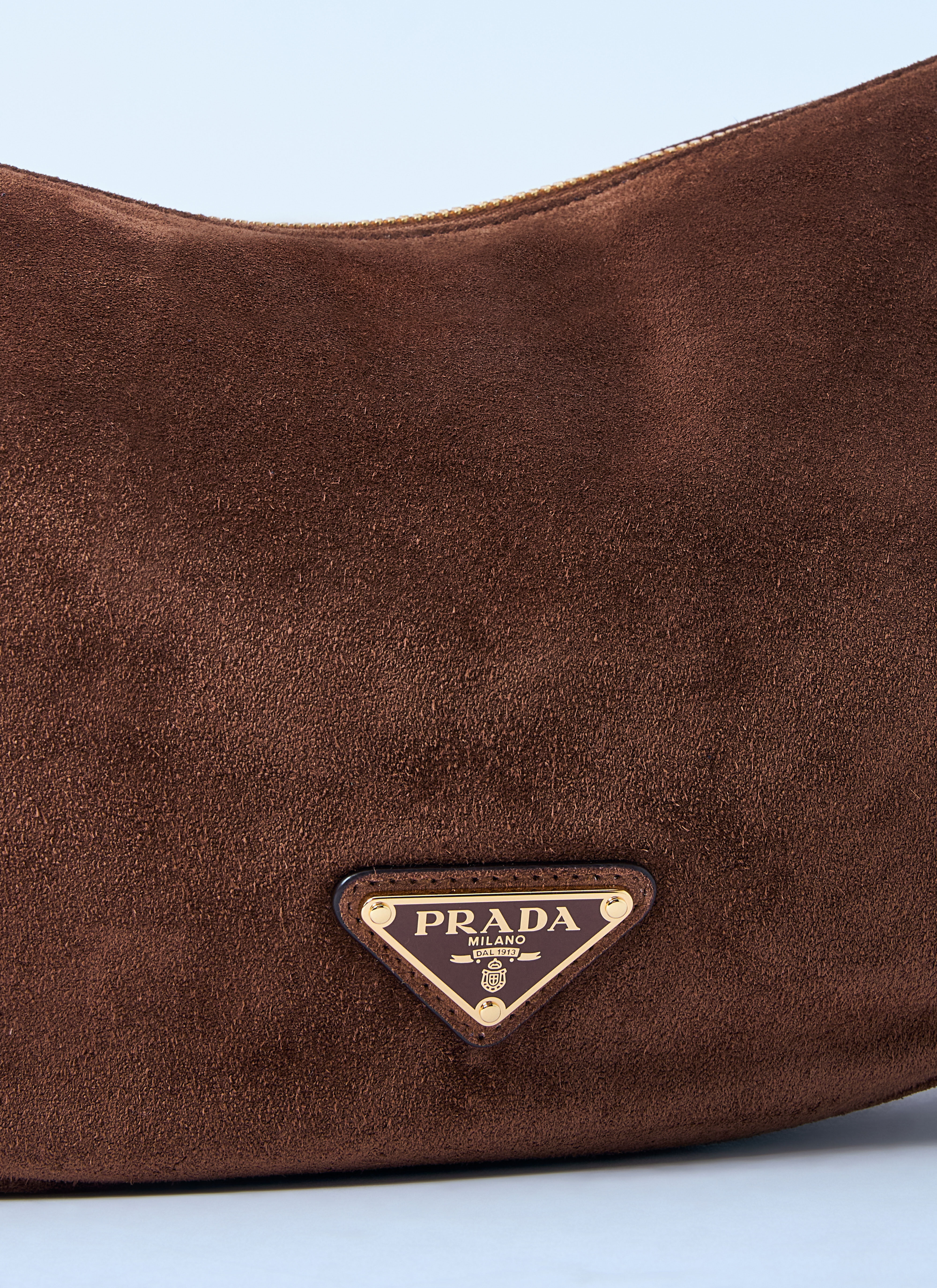 Small Suede Shoulder Bag - 4