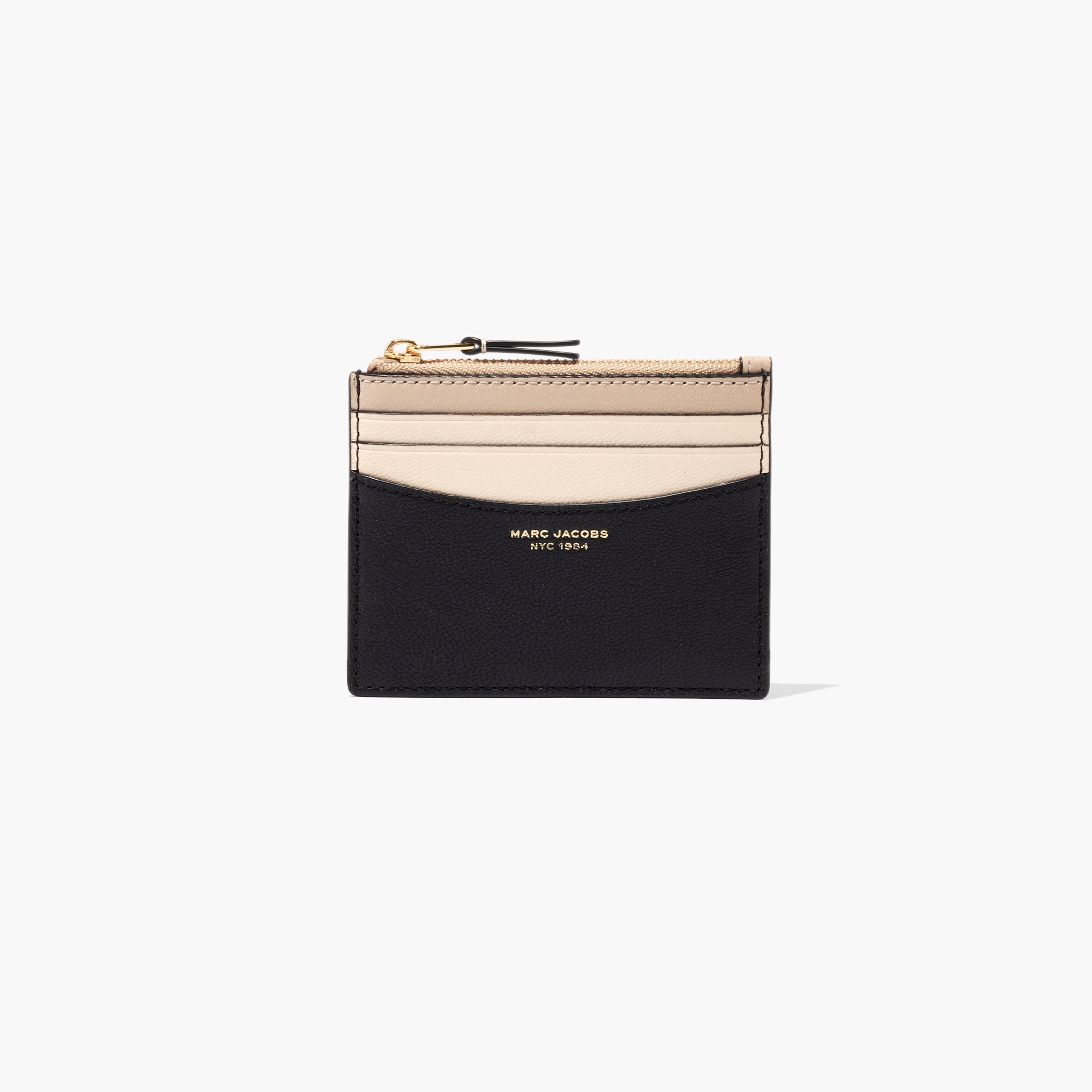 THE SLIM 84 COLORBLOCK ZIP CARD CASE - 1