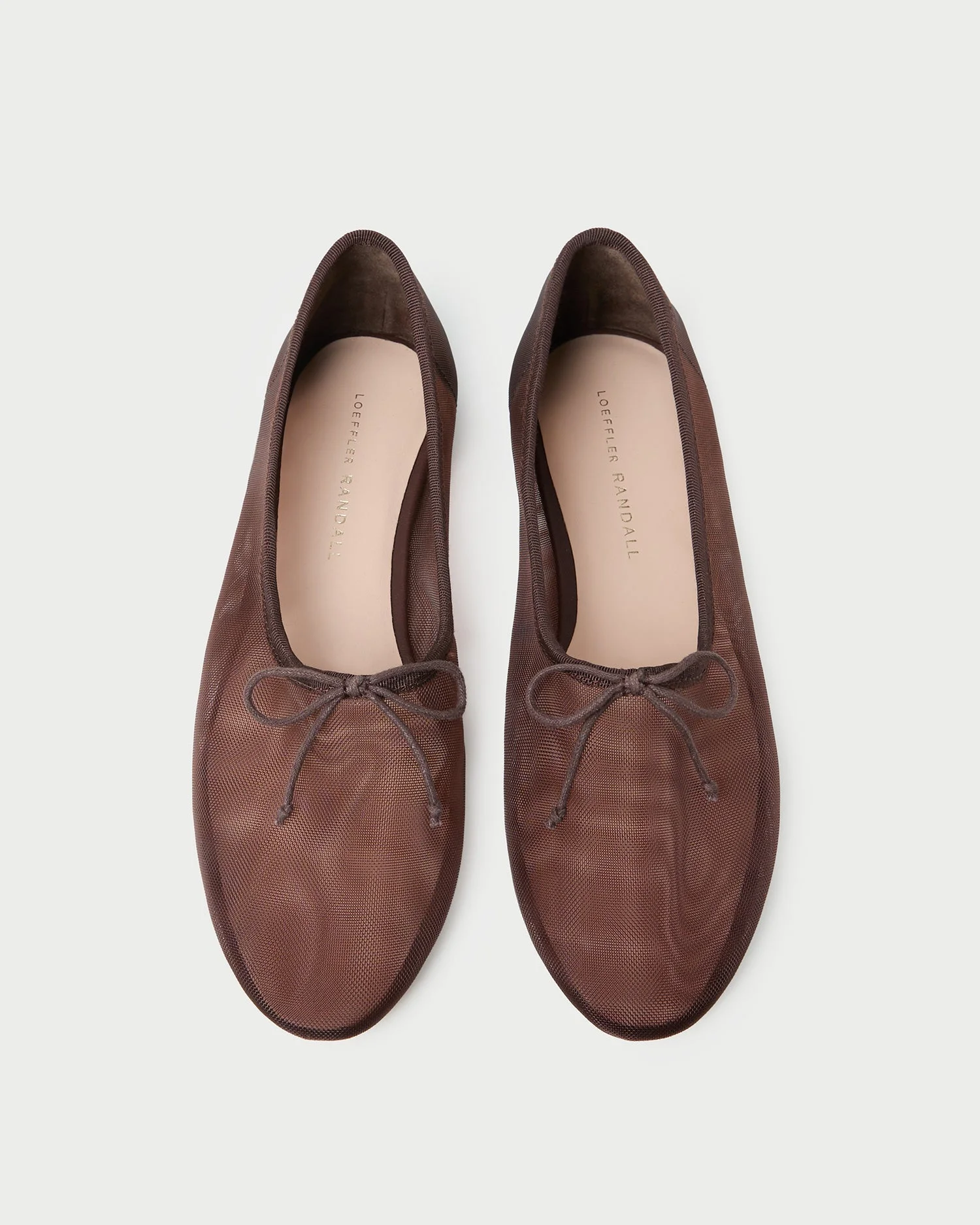Landon Chocolate Mesh Ballet Flat - 1