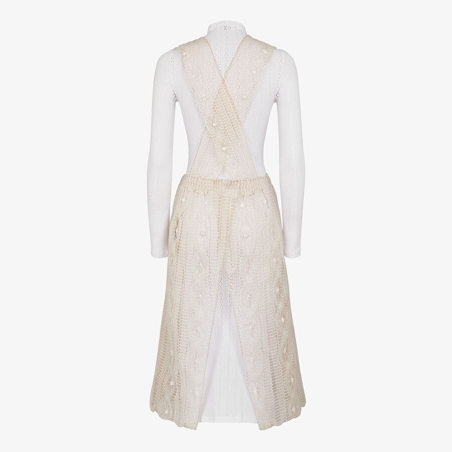 White nylon dress - 2
