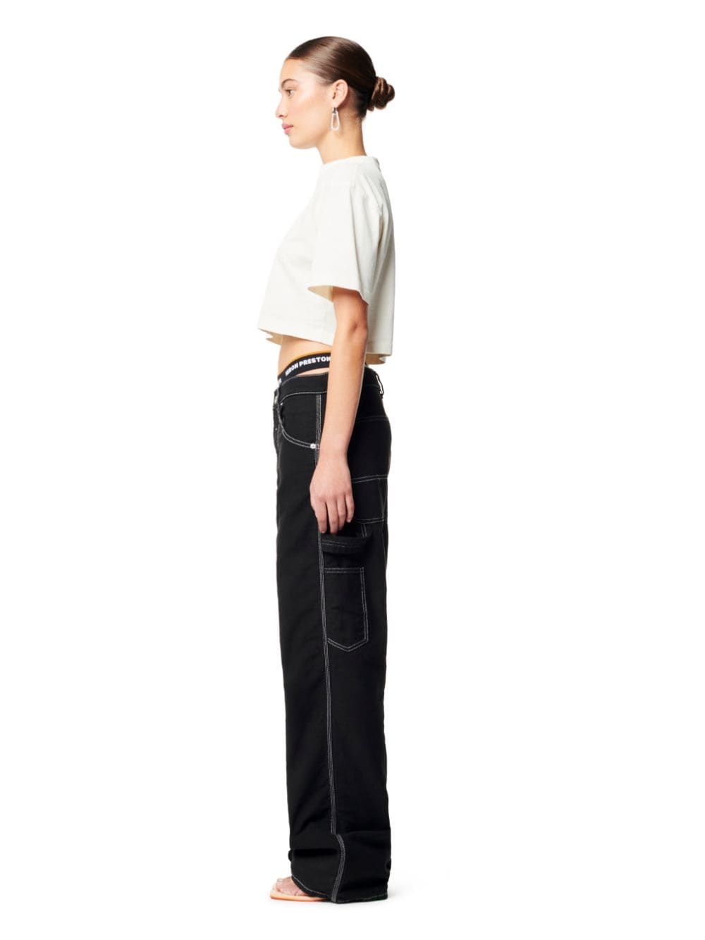 Hpny Emb Crop Ss Tee - 3