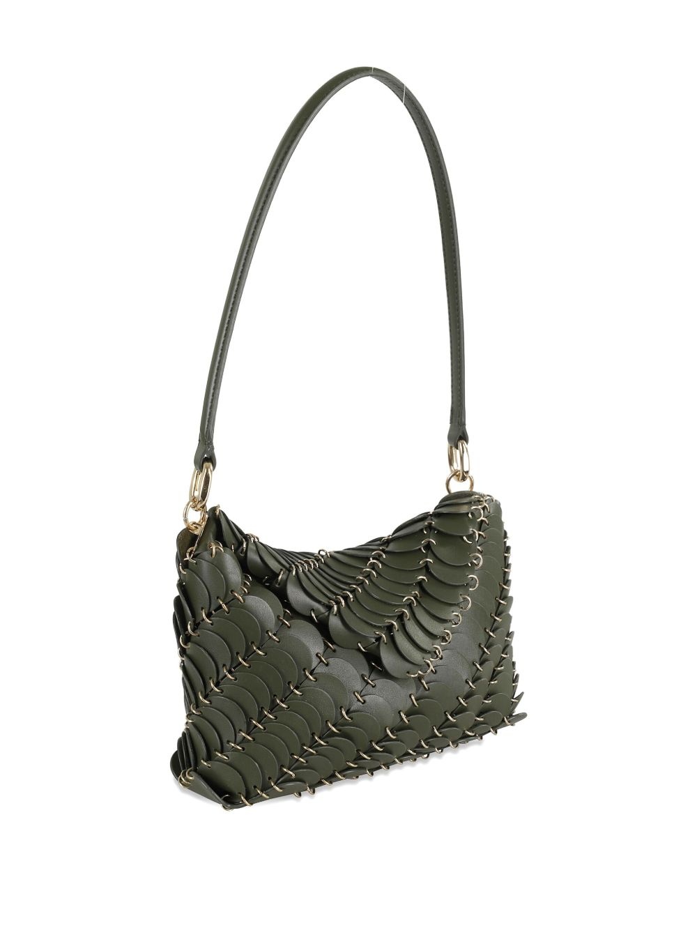 scale-detail shoulder bag - 3