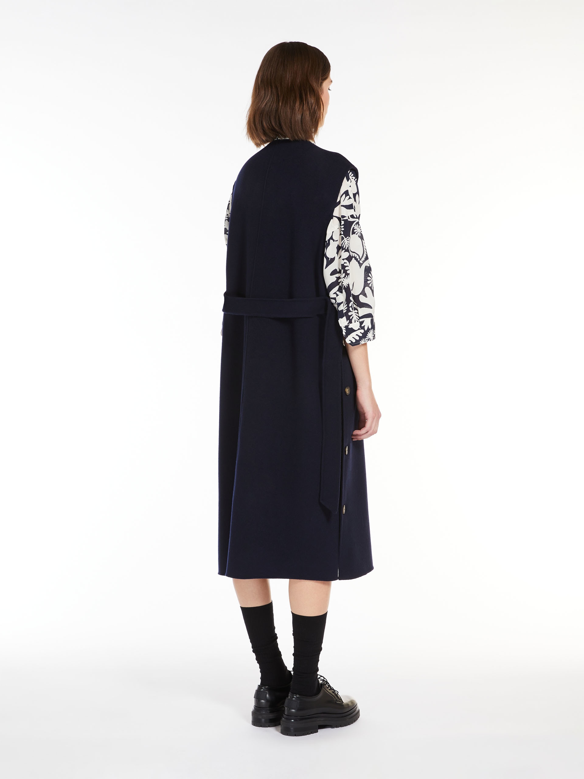 STECCA Double-breasted wool coat - 4