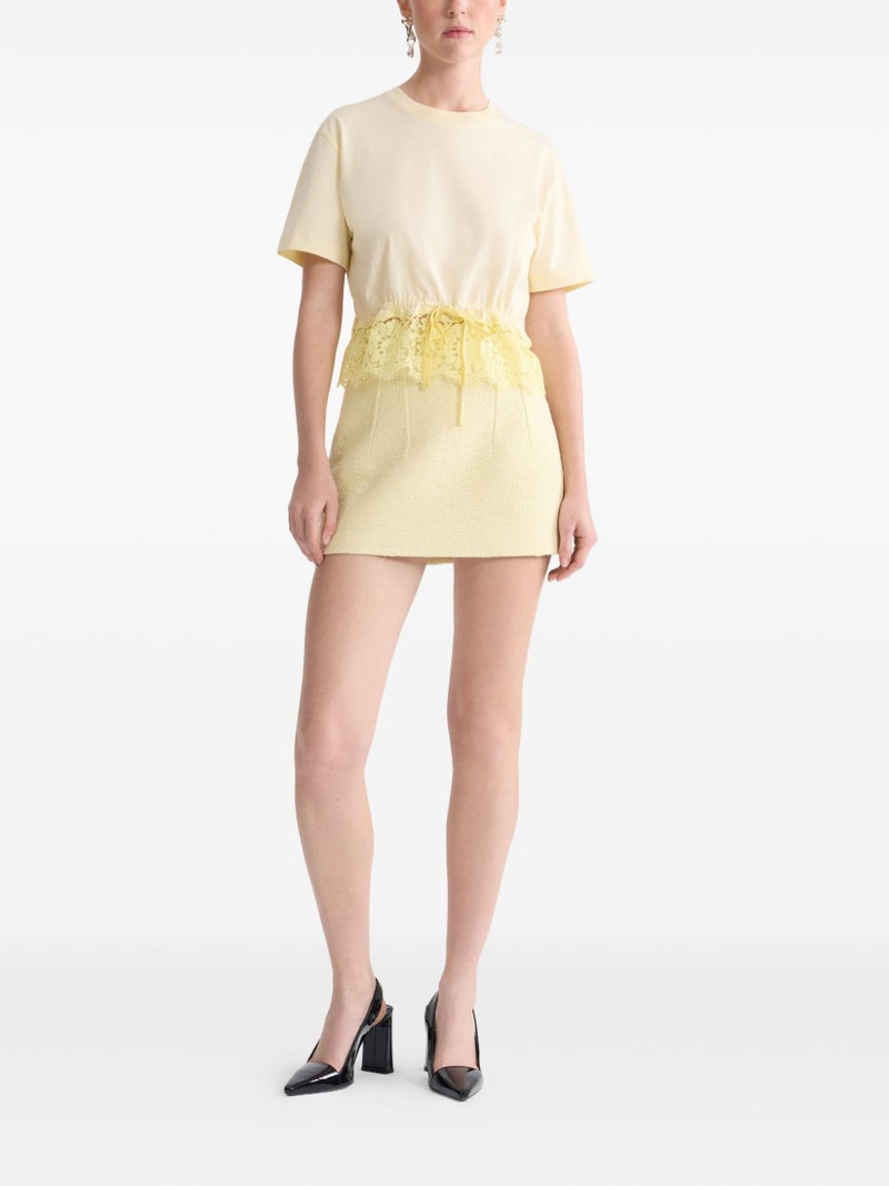 PATOU lace-hem T-shirt outlook
