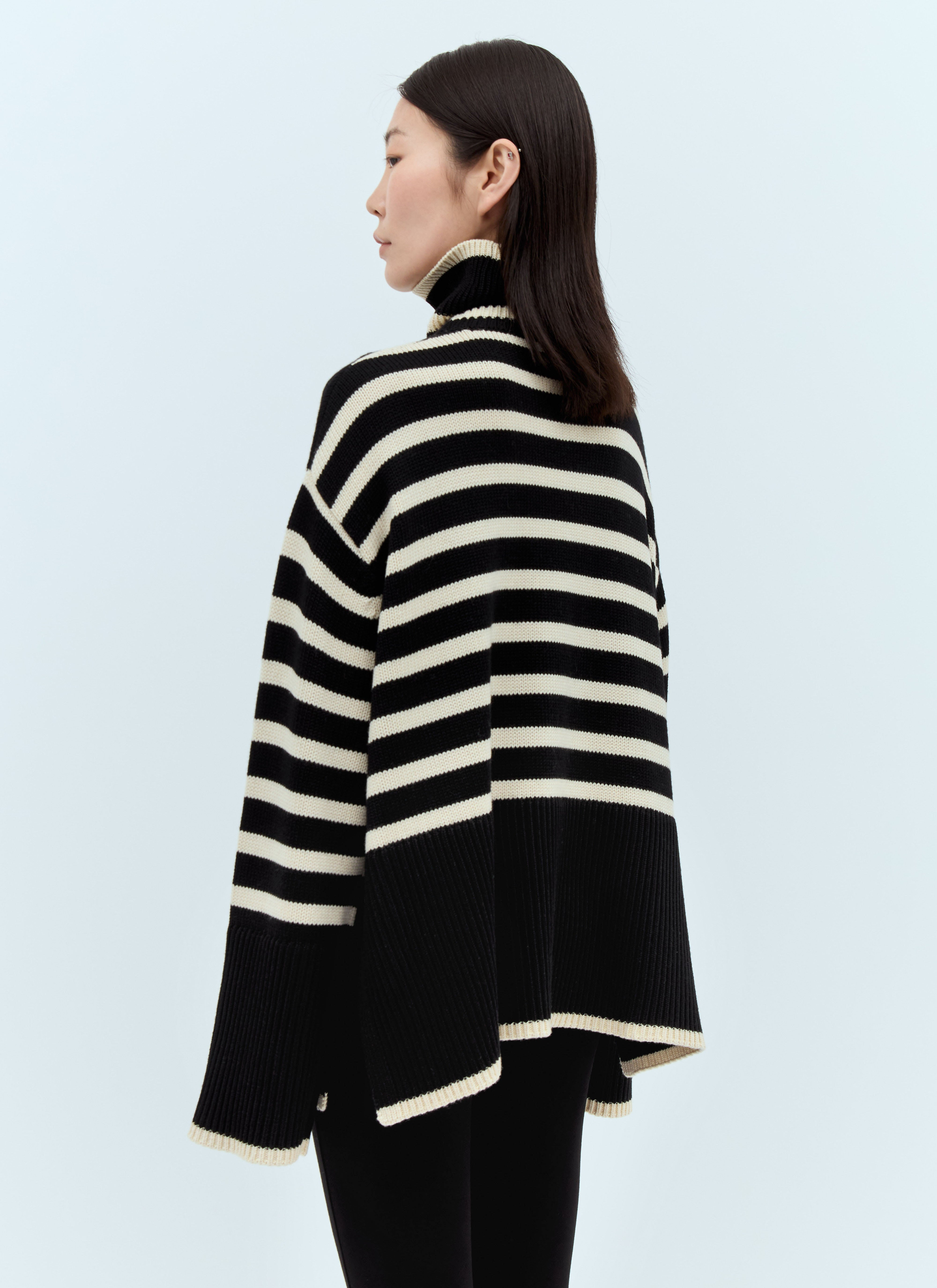 Toteme Women Signature Stripe Roll Neck Sweater - 4