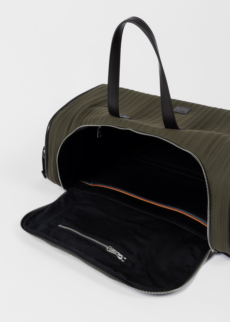 Paul Smith Khaki Quilted Holdall outlook