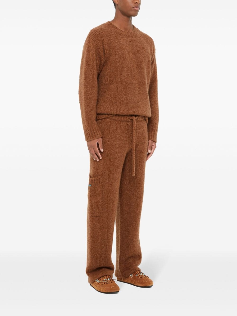 Finest Pants wide-leg knit trousers - 4