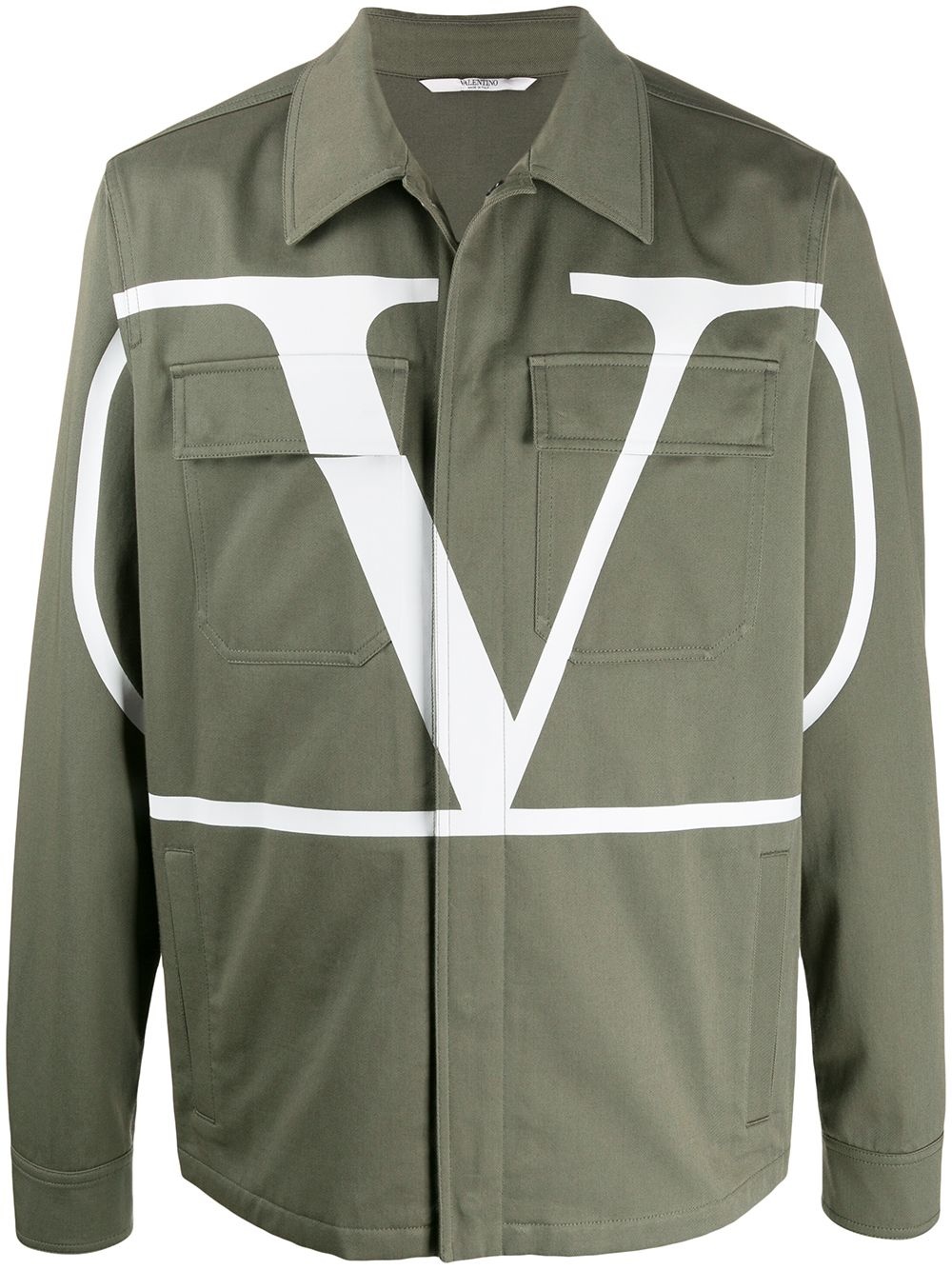 VLOGO print jacket - 1