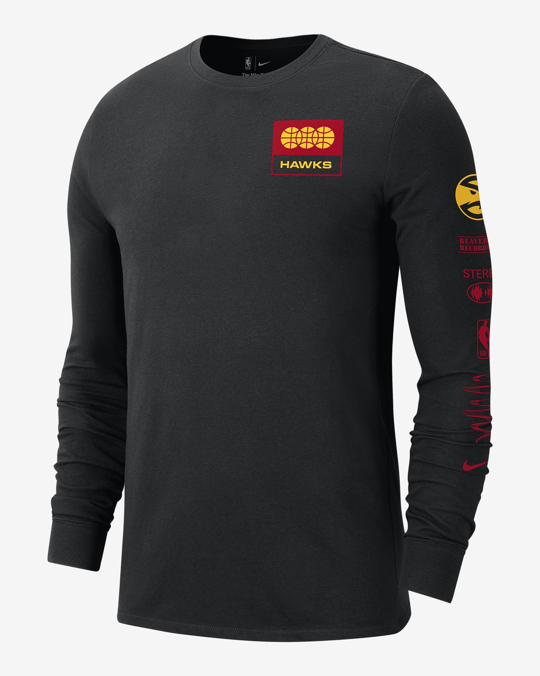 Atlanta Hawks Essential Nike Men's NBA Long-Sleeve T-Shirt - 1