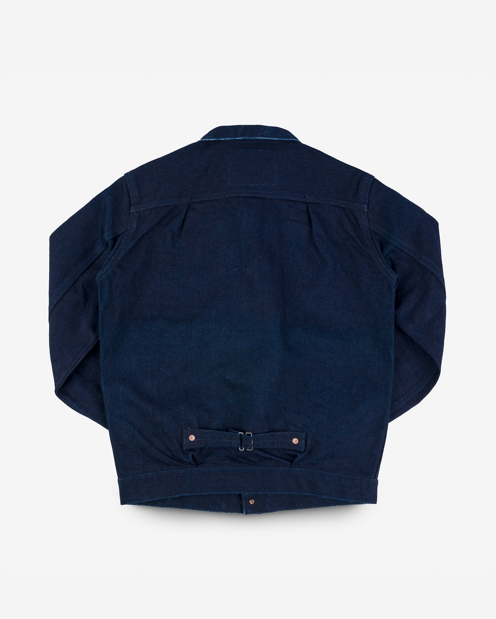 IHJ-140-IG 19oz Selvedge Denim Type I Jacket - Indigo/Grey - 5