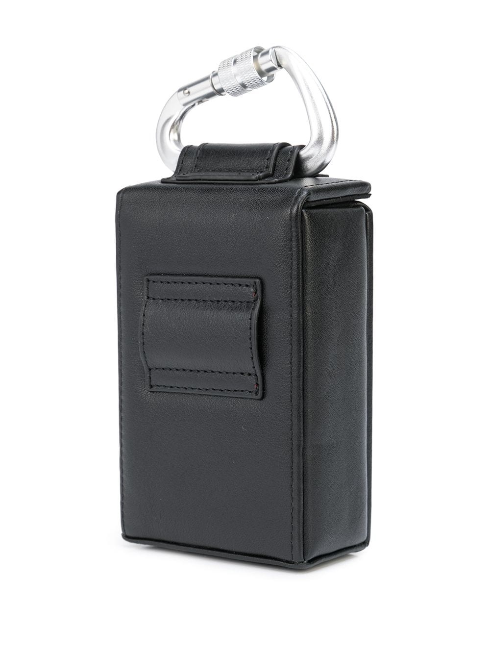 logo-debossed leather belt bag - 3
