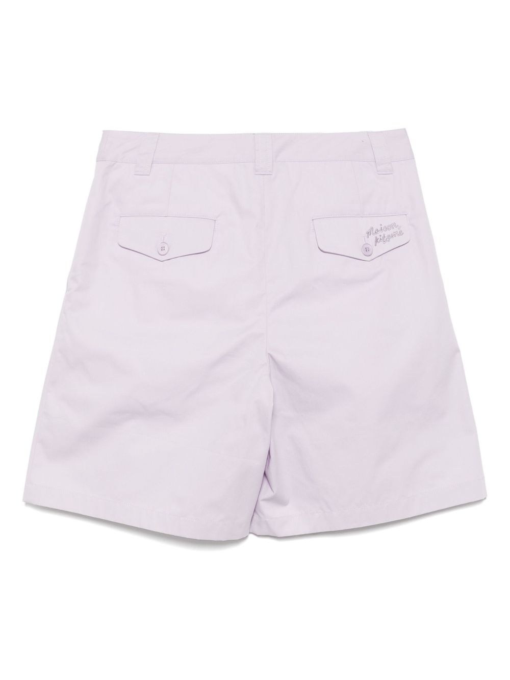 casual pleated bermuda shorts - 2