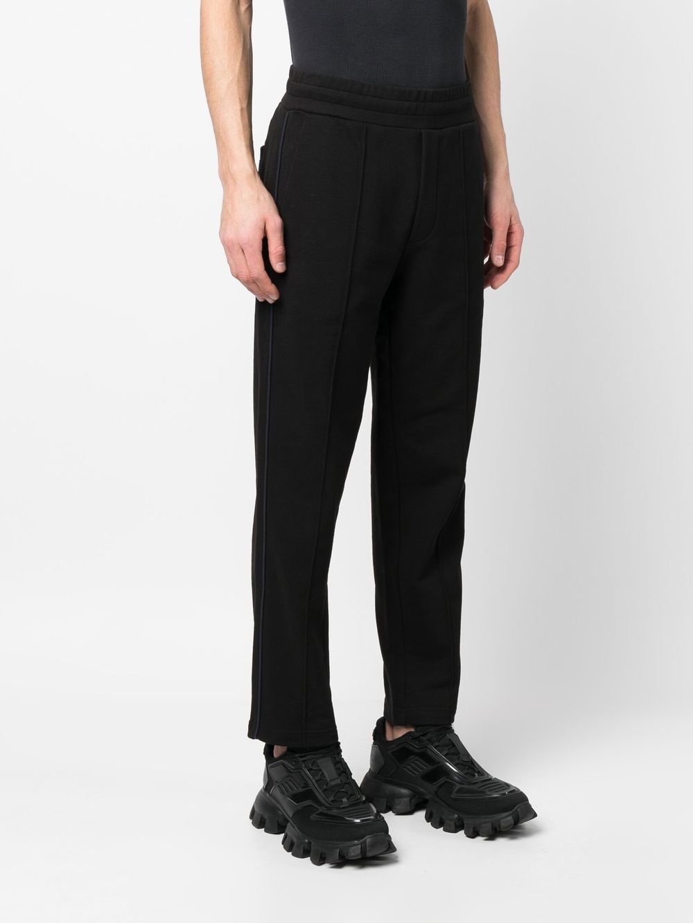 Drawcord cuffed pants - 3