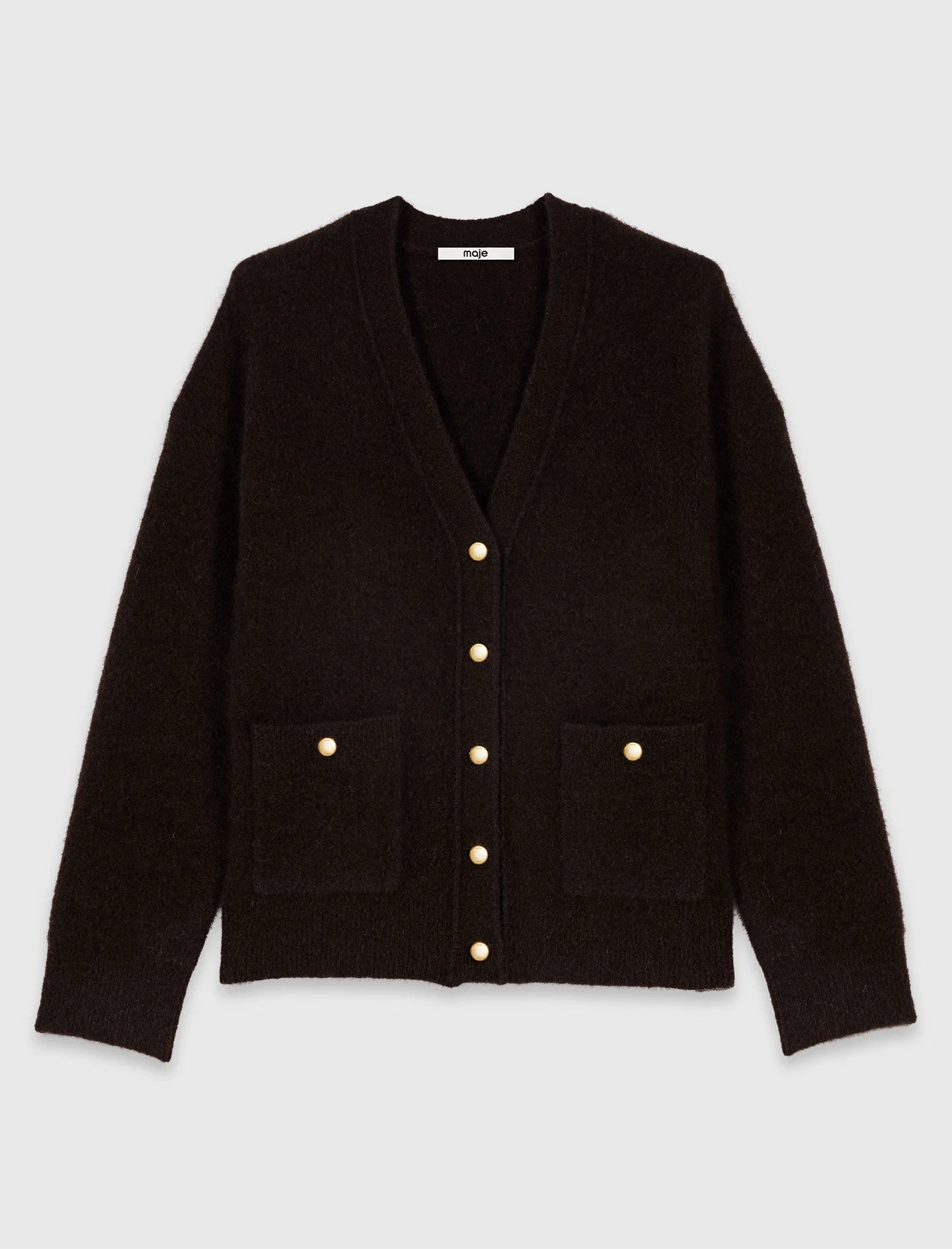 Longline yak cardigan - 1