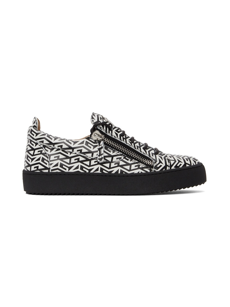 Black & White May London Sneakers - 1
