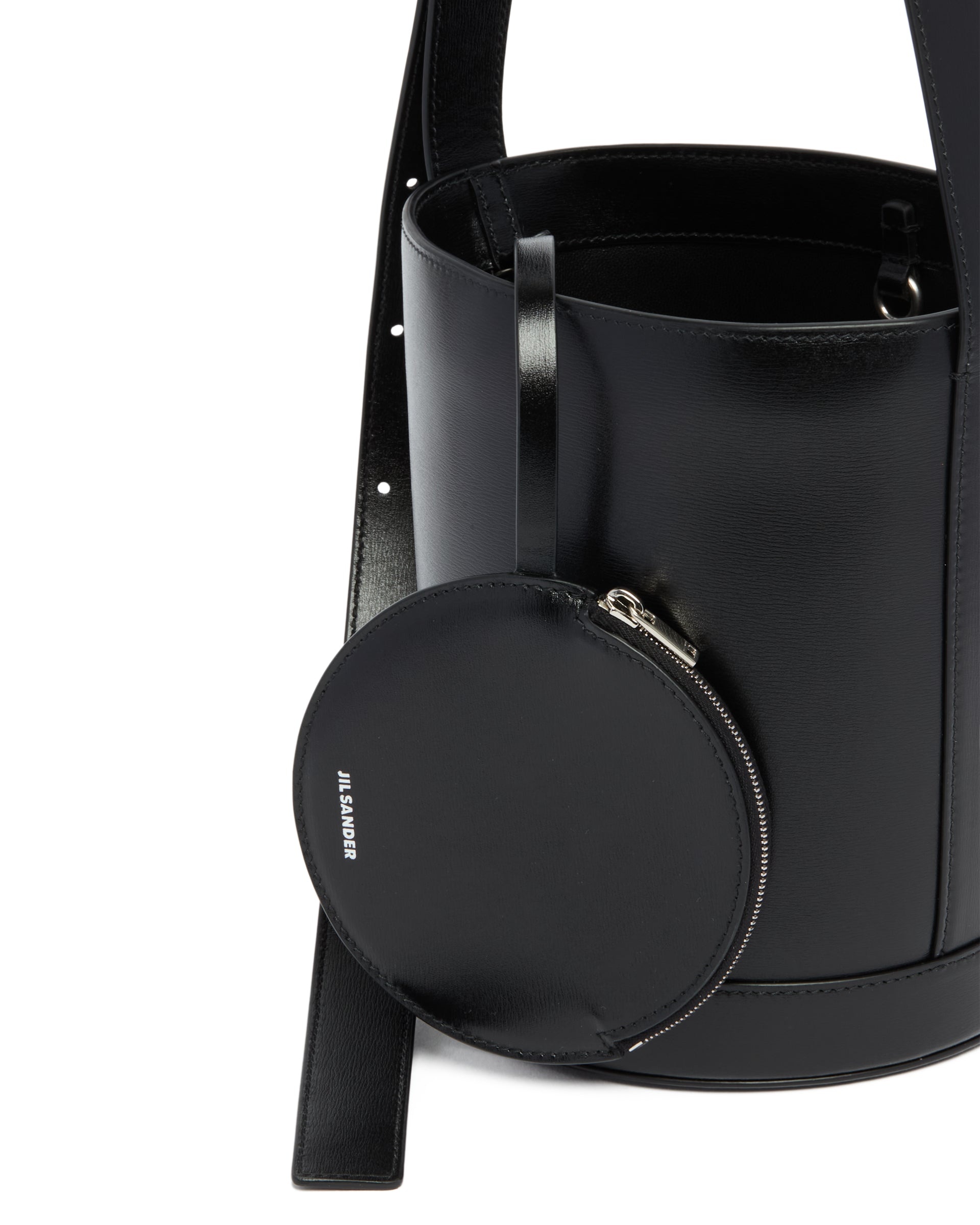 Black Cannolo Bucket Bag - 5