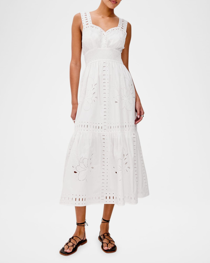 Rails Fawn Eyelet Midi Dress outlook