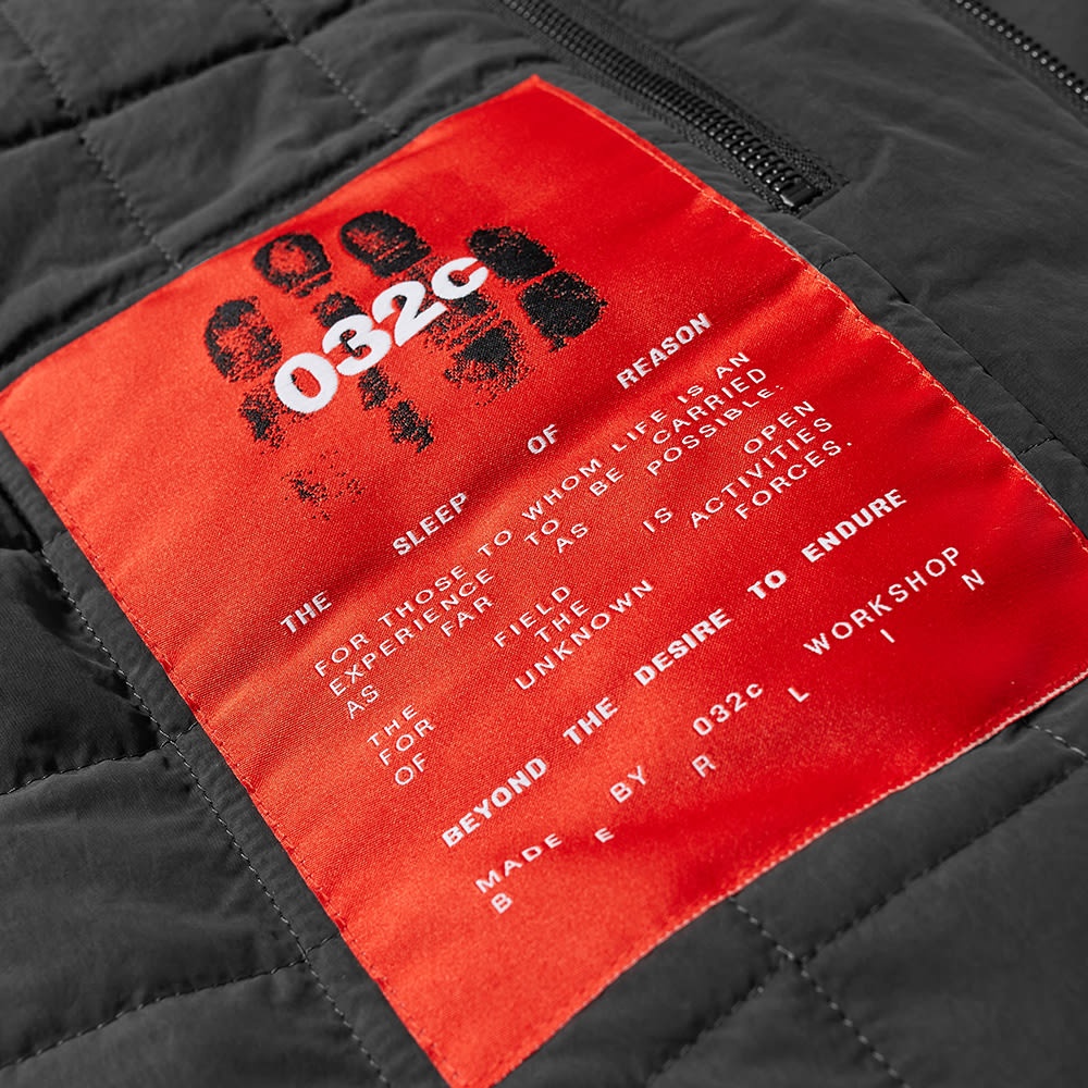 032c Logo Bomber Vest - 4