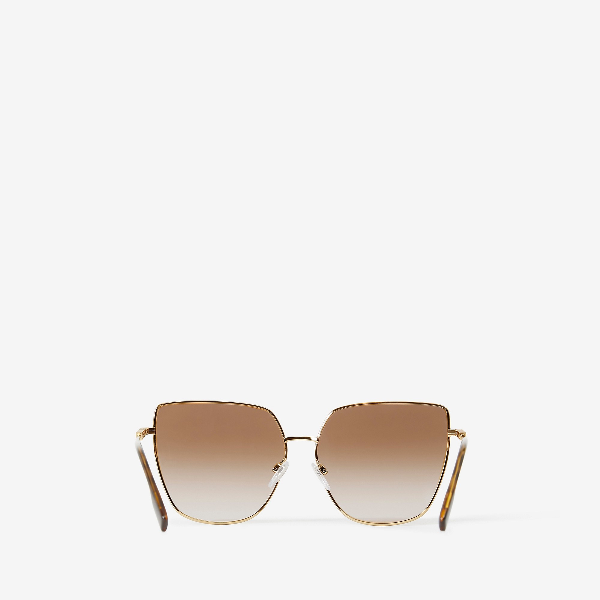 Oversized Cat-eye Frame Sunglasses - 3