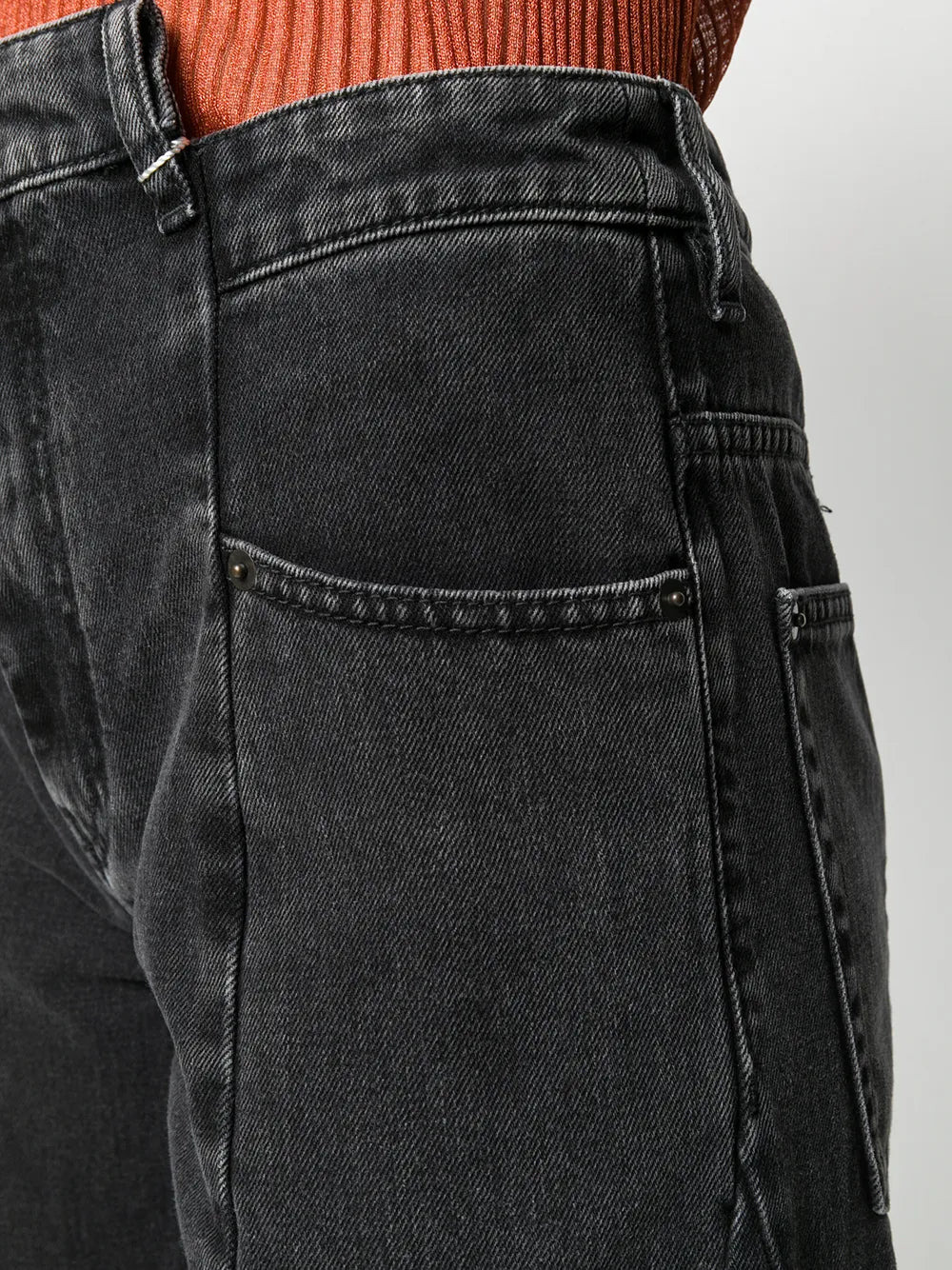 Maison Margiela Women Décortiqué Wide-Leg Jeans - 6