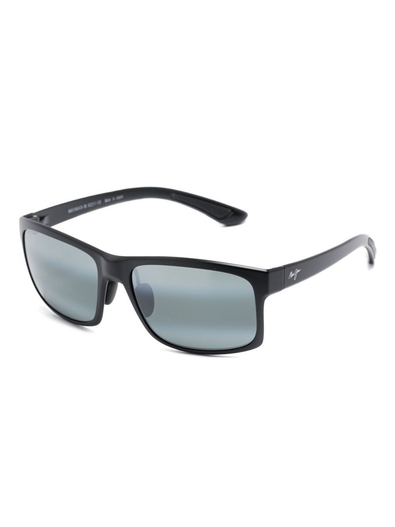 Maui Jim Pokowai Arch rectangle-frame sunglasses outlook