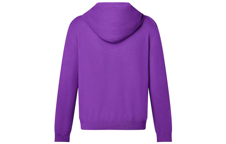 Men's LOUIS VUITTON FW21 Solid Color Logo Embossing Purple 1A9FR0 - 2