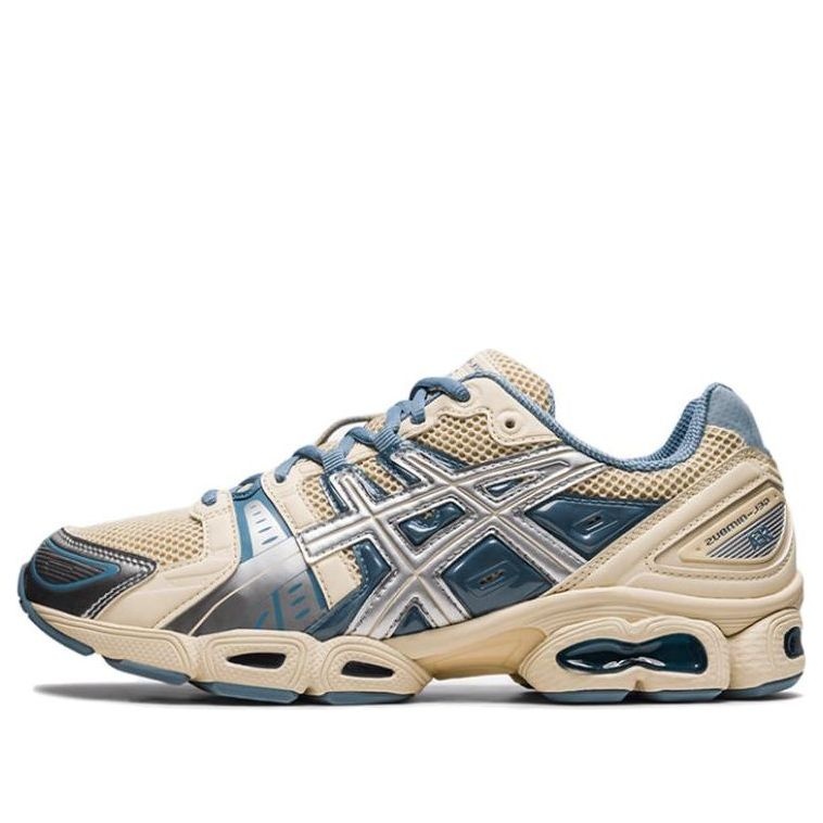 ニンバス Ascis Nimbus 10.1 Gel Sneaker, Green, Silver and Black - E