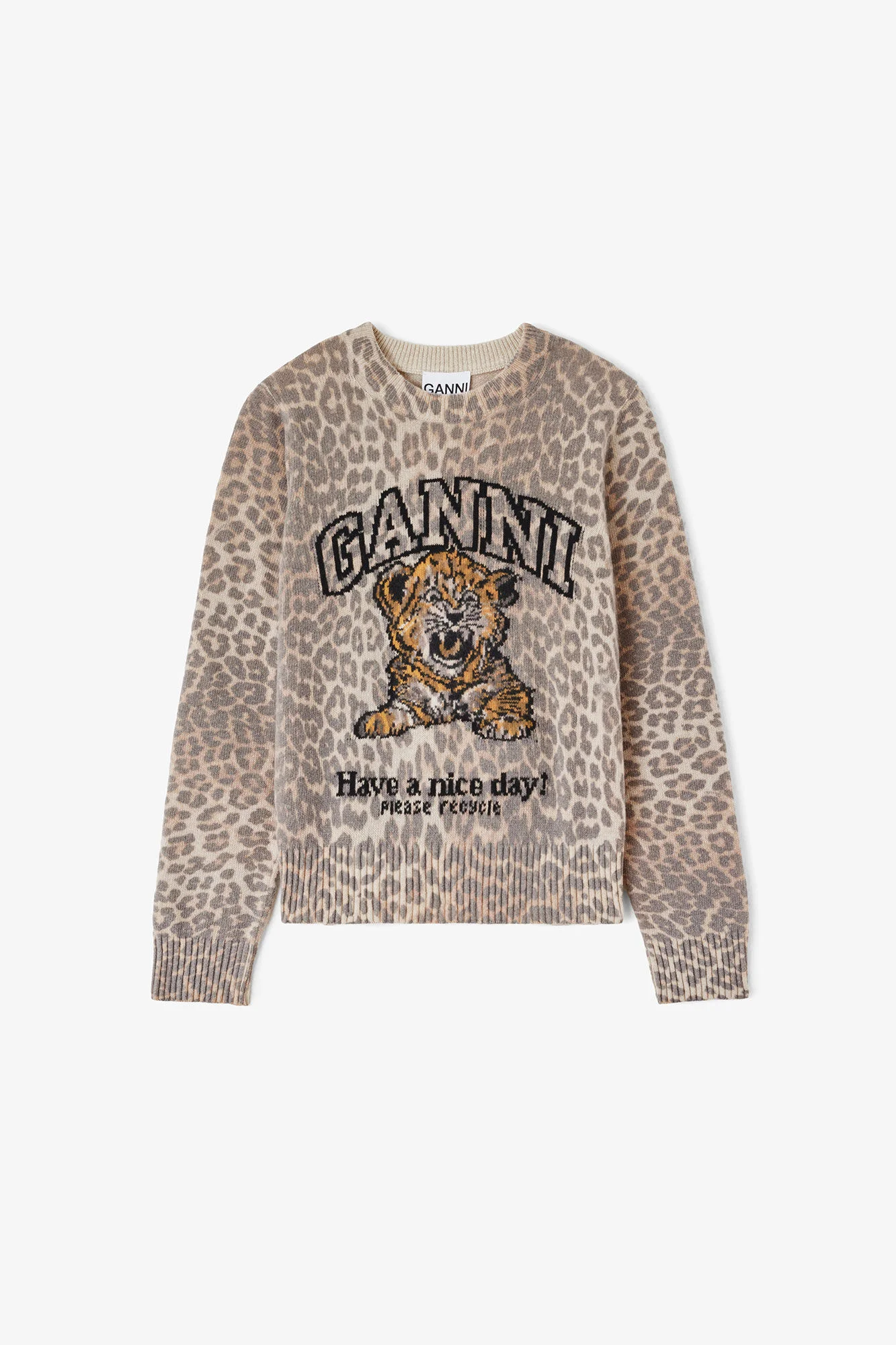 SWEATER WITH TIGER - 1
