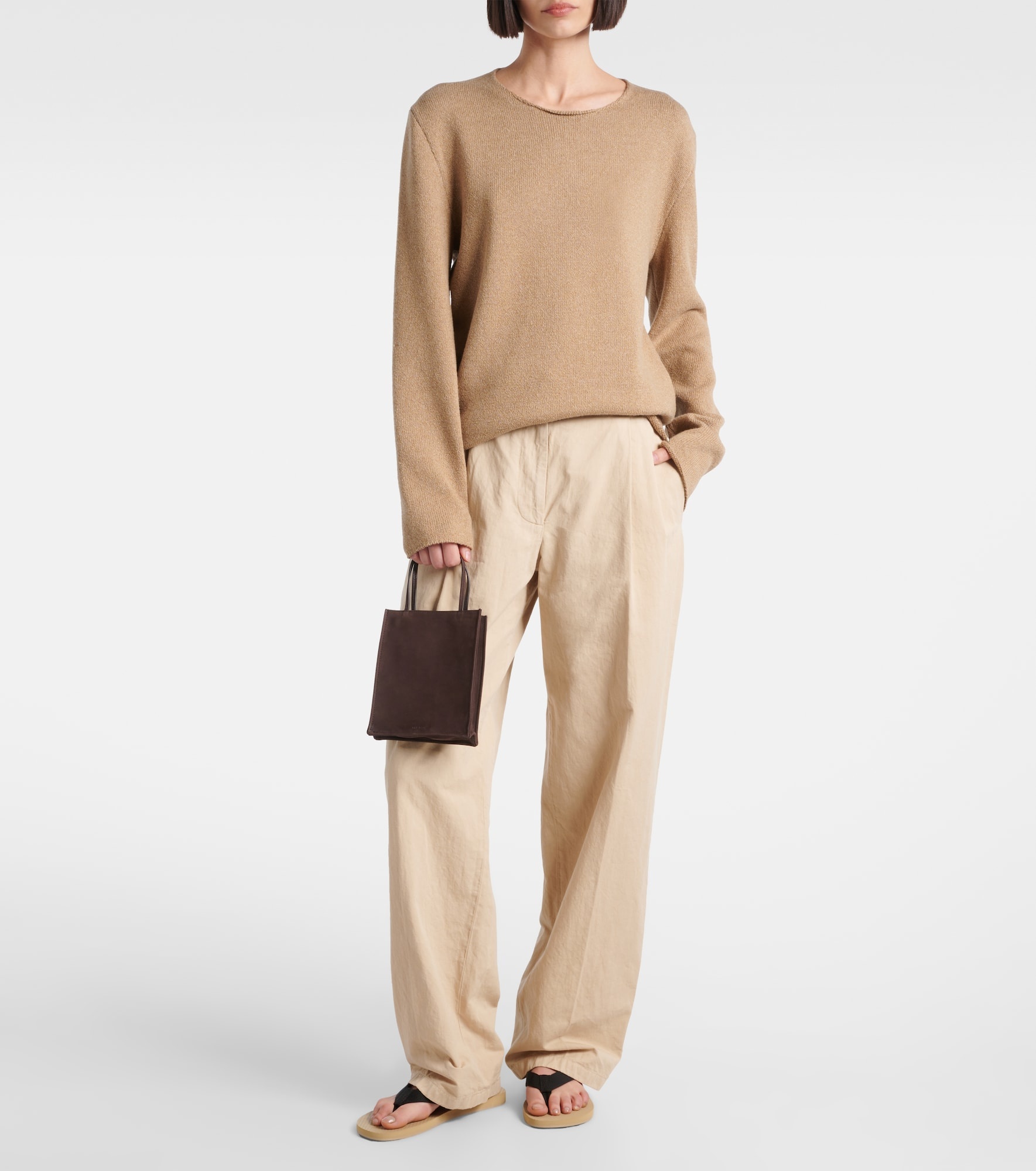 To Go Small suede tote bag - 5