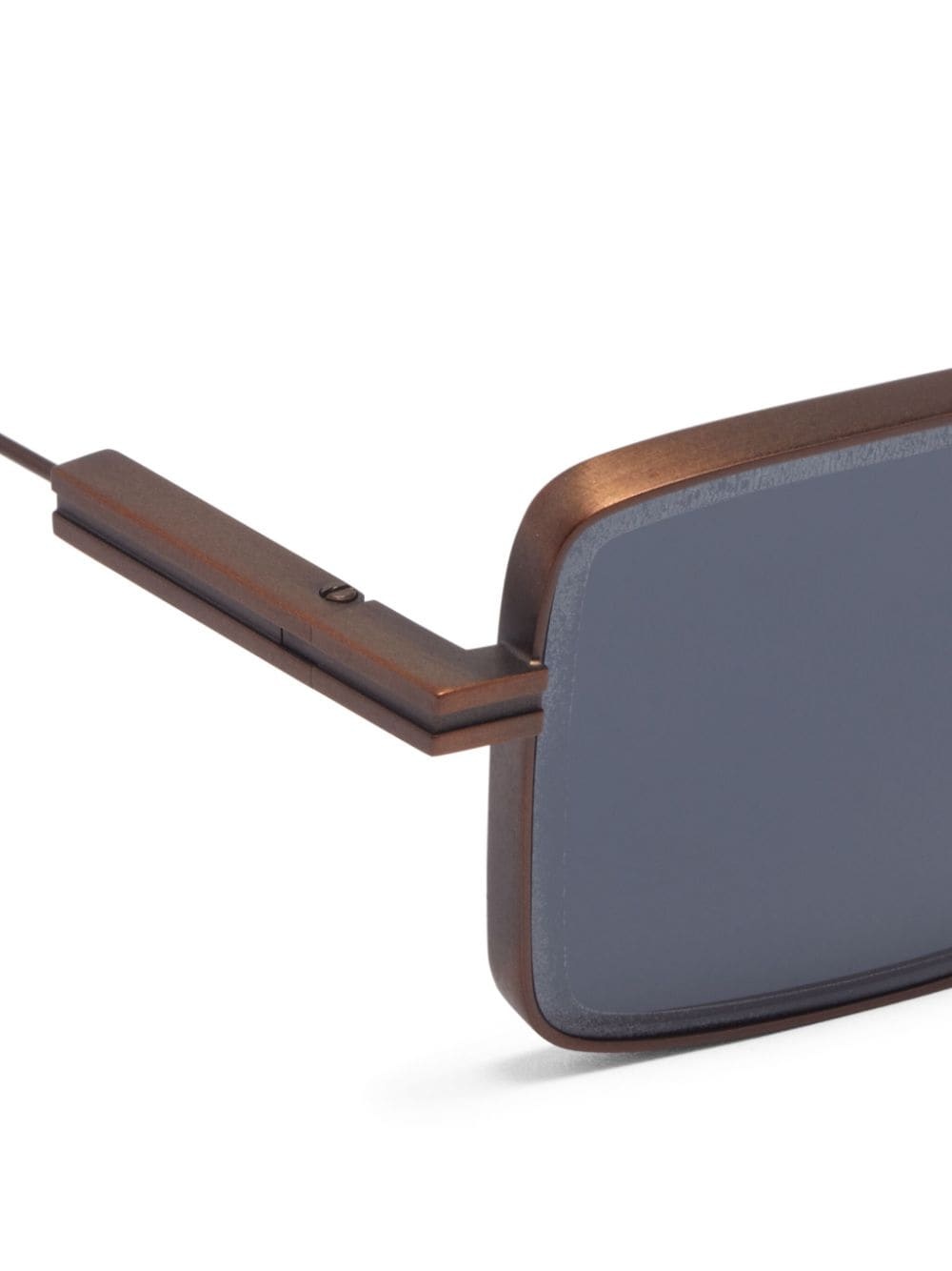 square-frame tinted sunglasses - 3