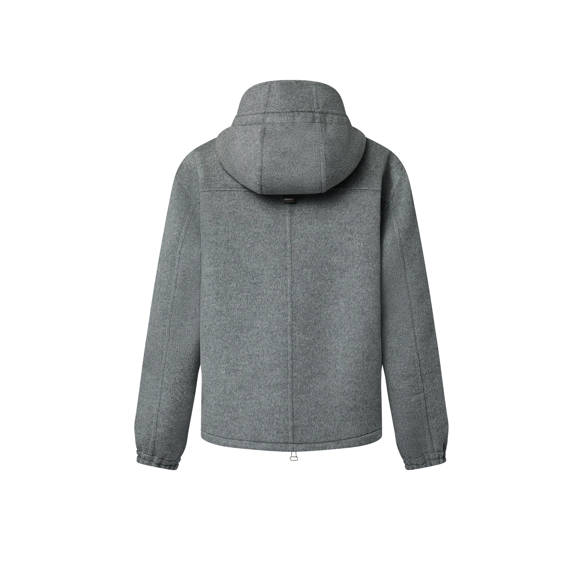 Hooded Double Face Coat - 3