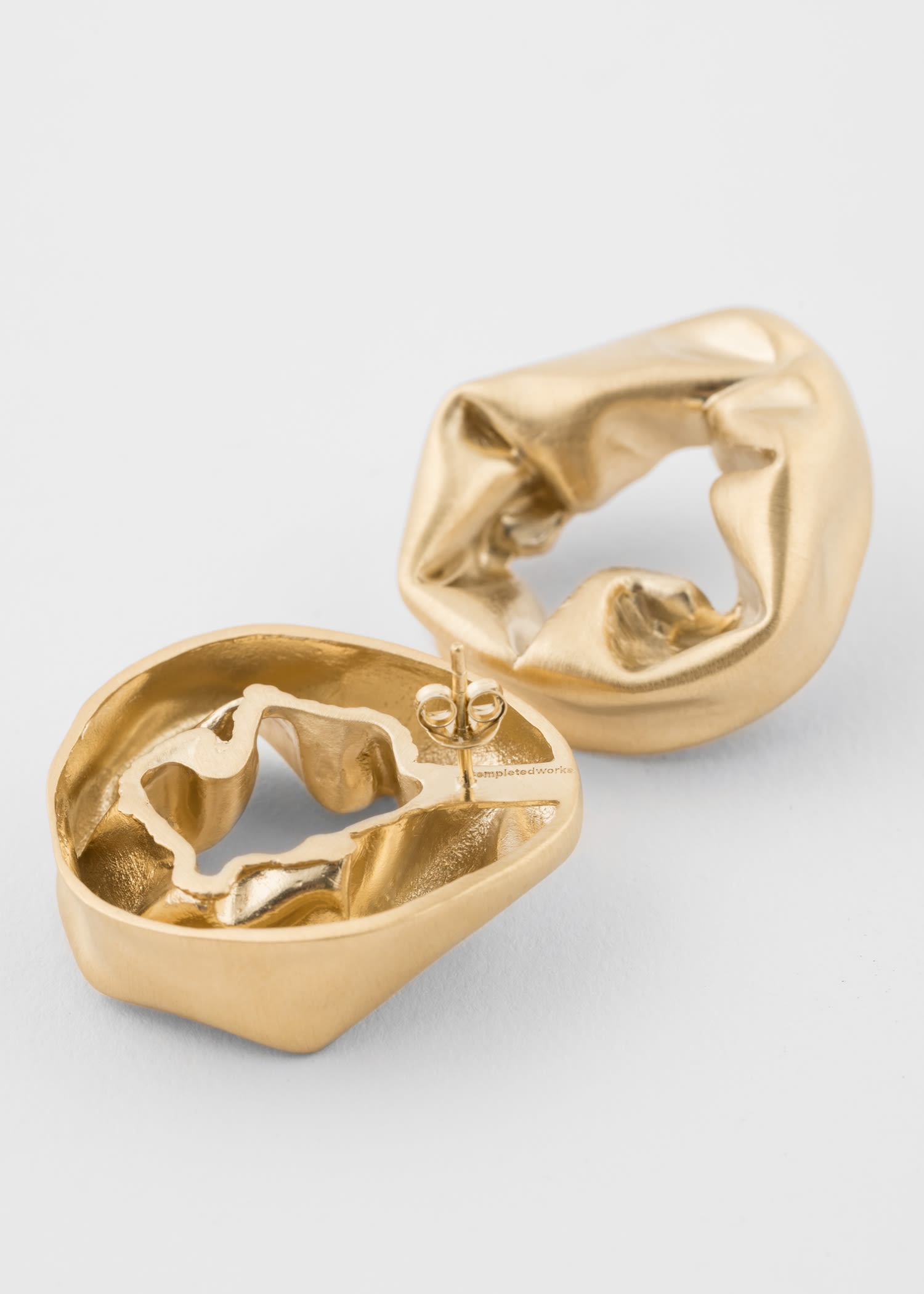 'Scrunched' Earrings by Completedworks - 3