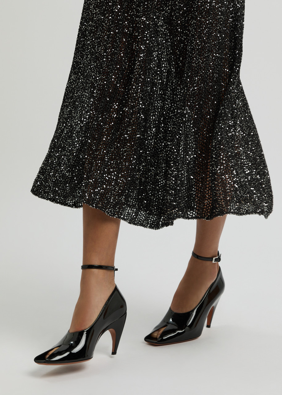 Alaïa Sequin-embellished Knitted Maxi Dress - 5