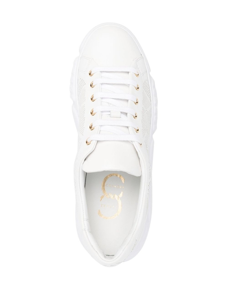 low-top lace-up sneakers 4