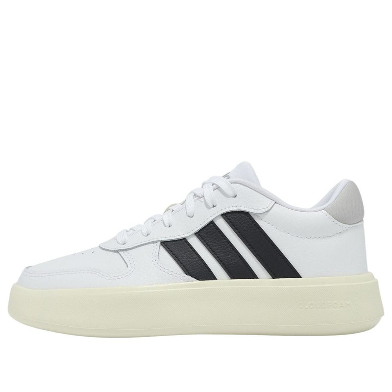 (WMNS) adidas Litecourt 'White Black' JI2162 1