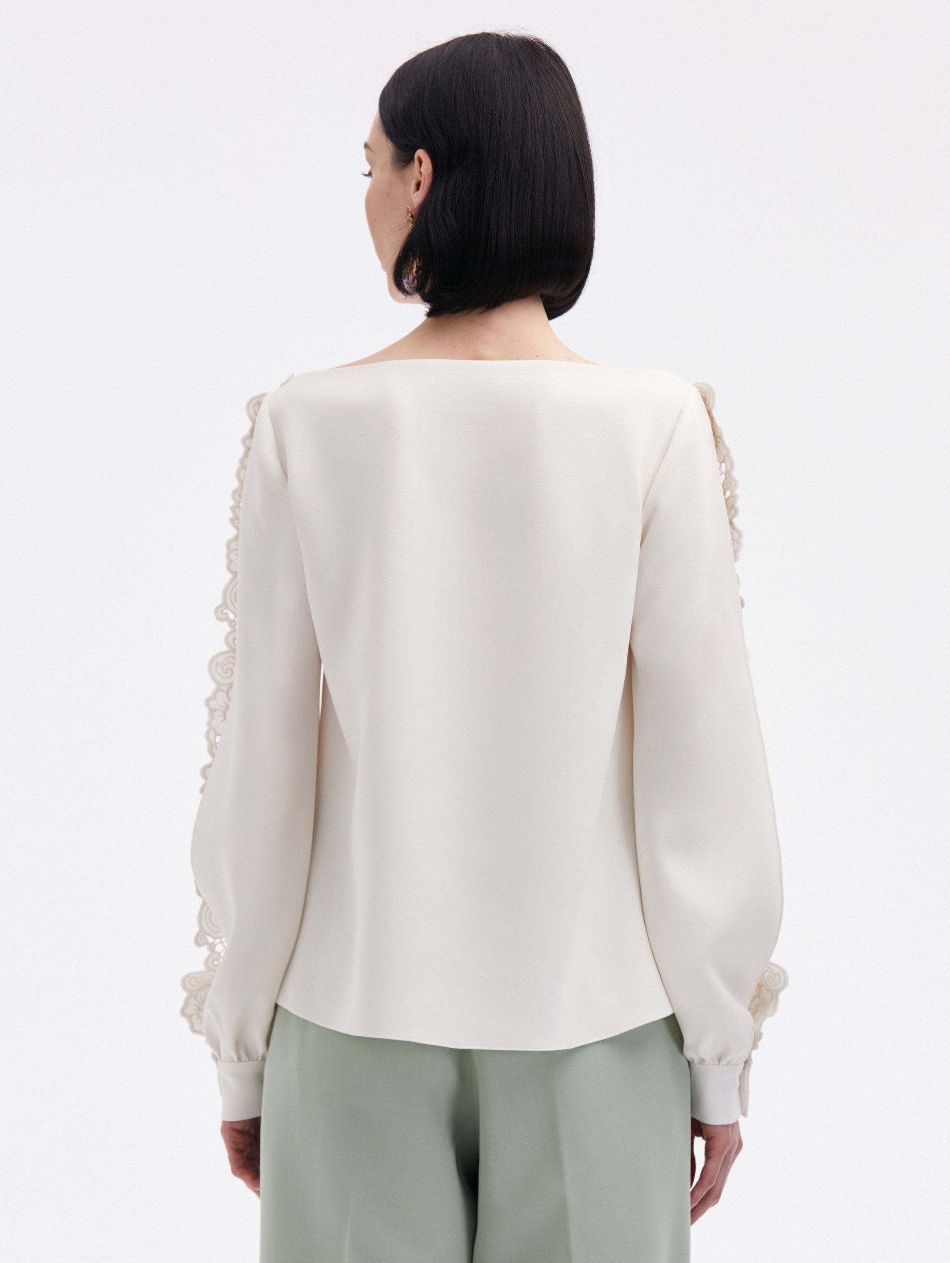 THREADWORK EMBROIDERED BLOUSE - 3