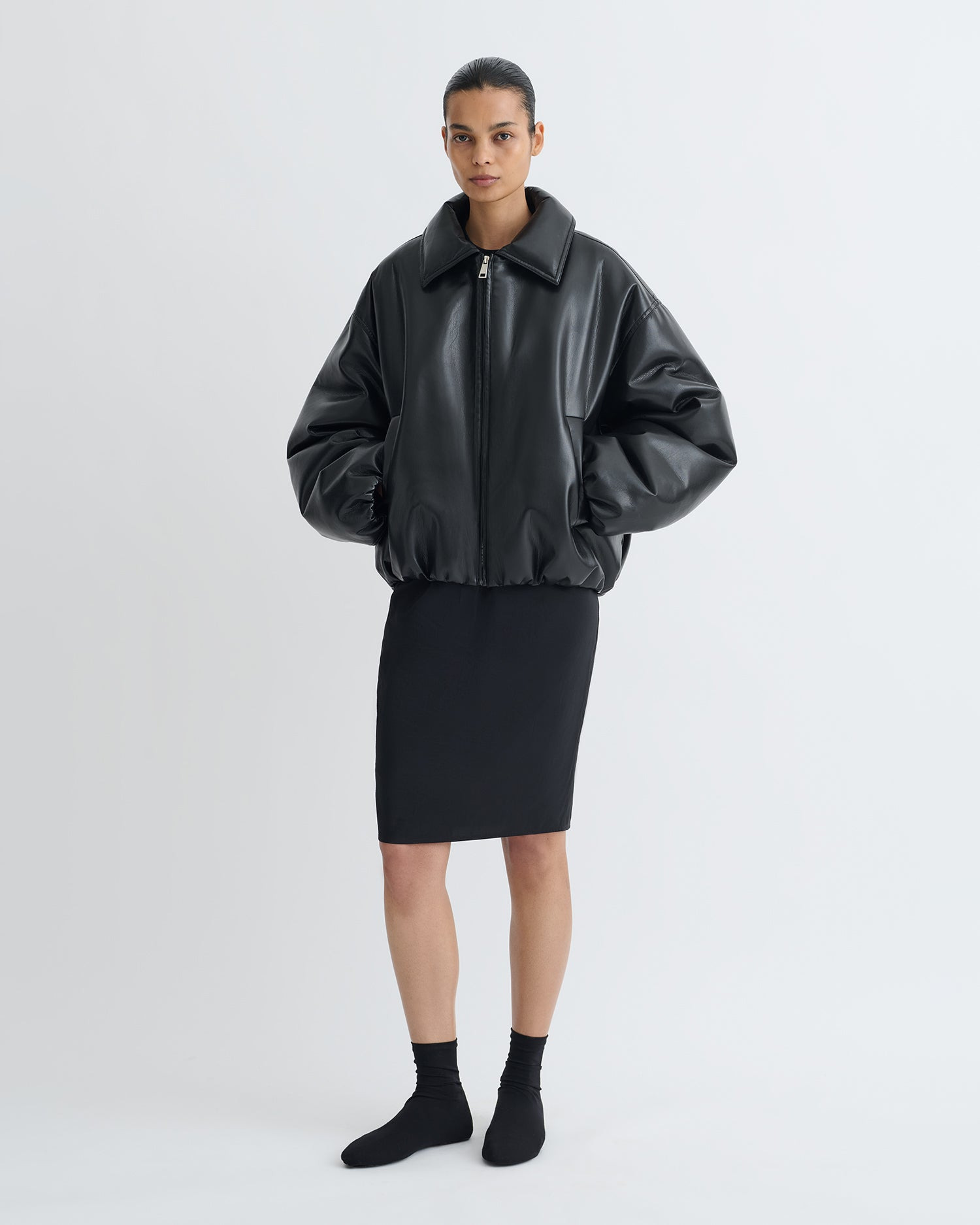 Padded Okobor™ Alt-Leather Jacket - 9