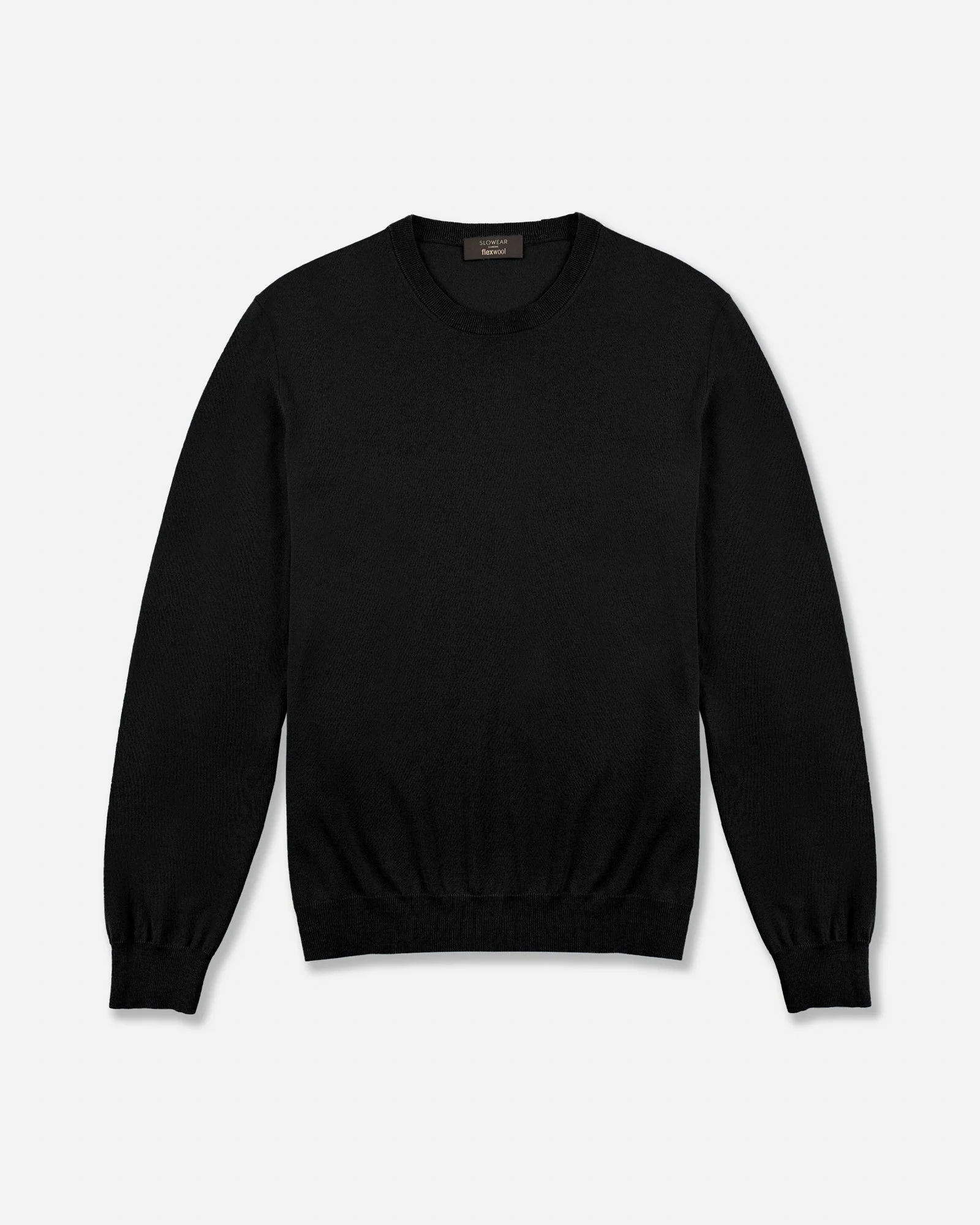 Slim fit Flexwool crewneck sweater - 1