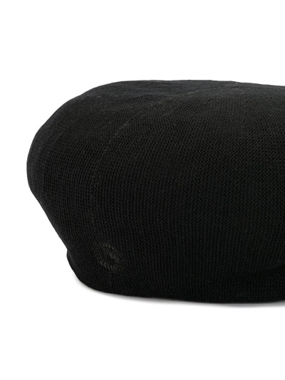 UNDERCOVER textured knitted beret outlook