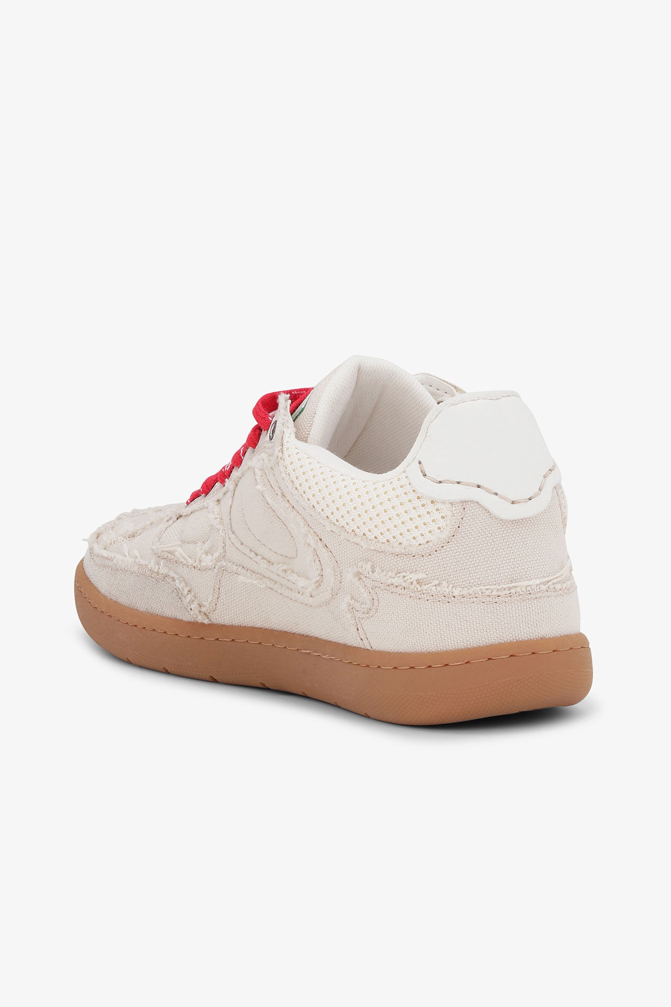 08 CANVAS RAW EDGE SNEAKERS - 3