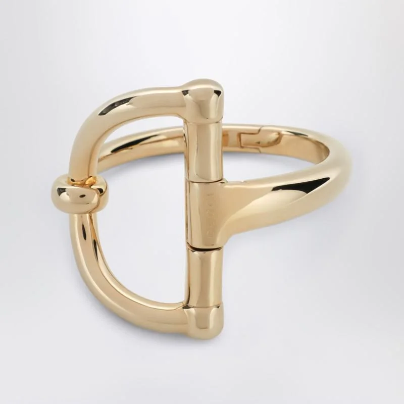 Gucci Gold Bracelet With Half Bit - 1