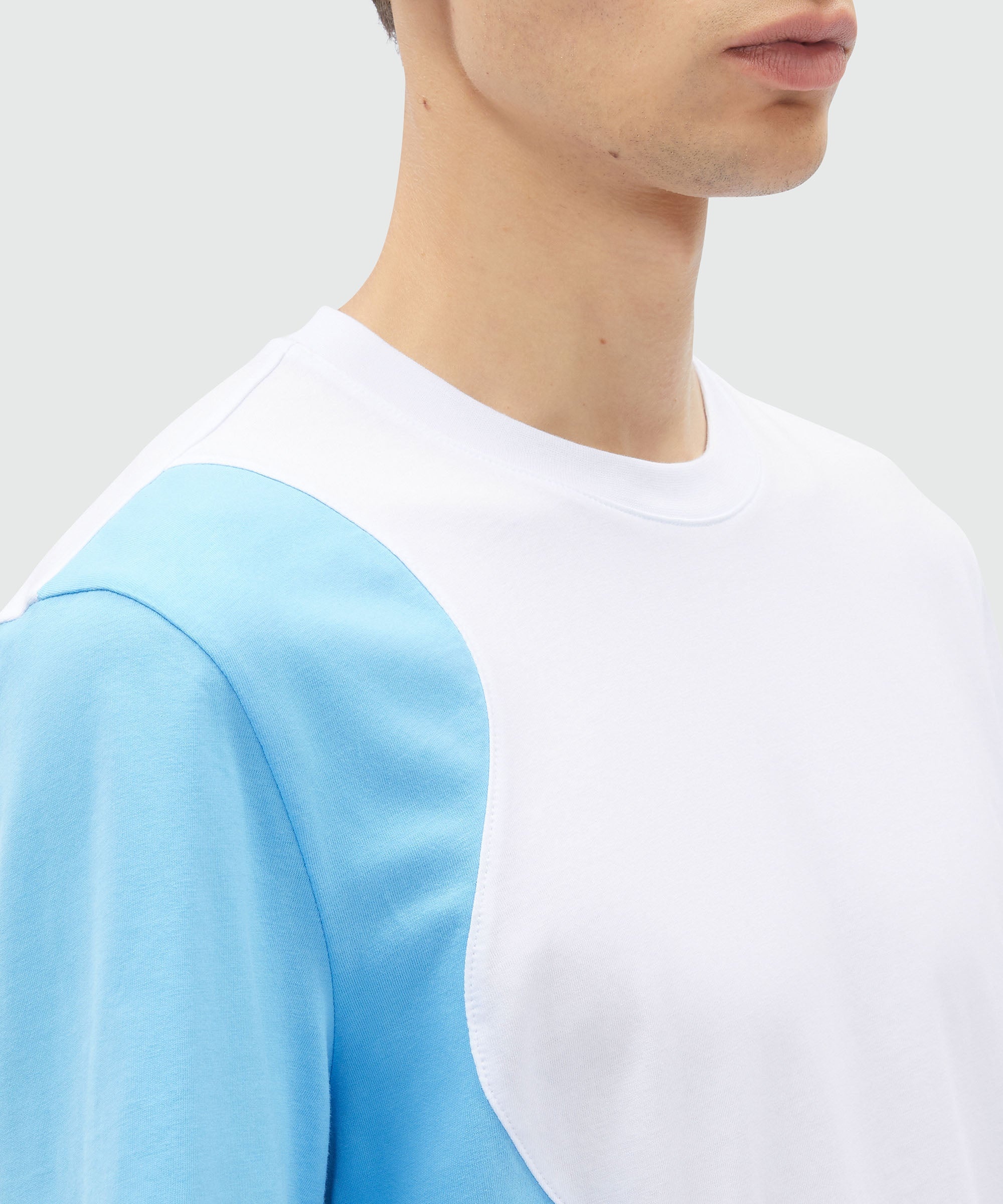 MSGM Waves jersey T-Shirt - 5
