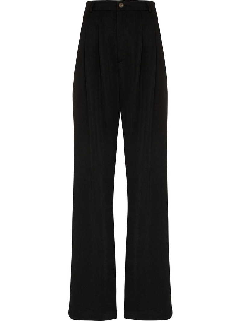 Mason high-waist wide-leg trousers 1