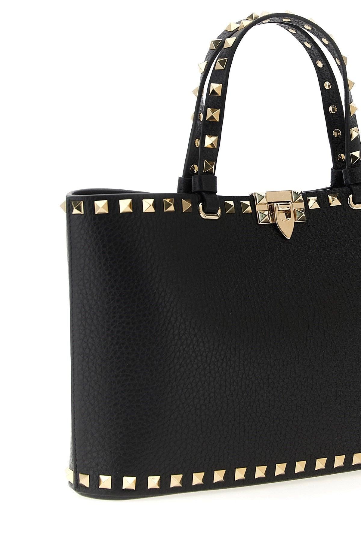 Valentino Garavani Women Valentino Garavani 'Rockstud' Small Shopping Bag - 4