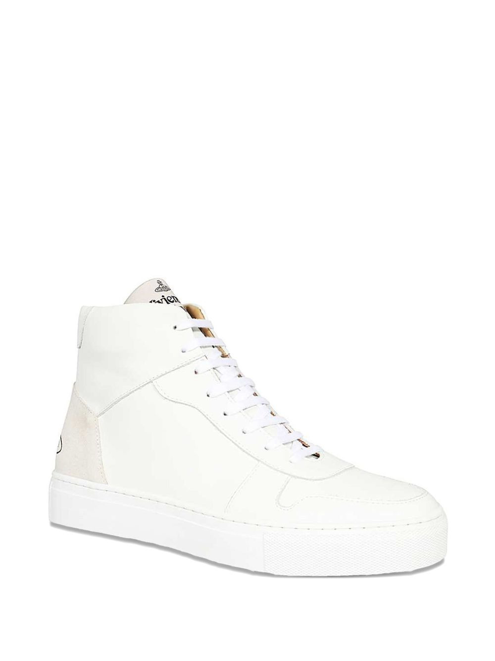 logo-print high-top sneakers - 2